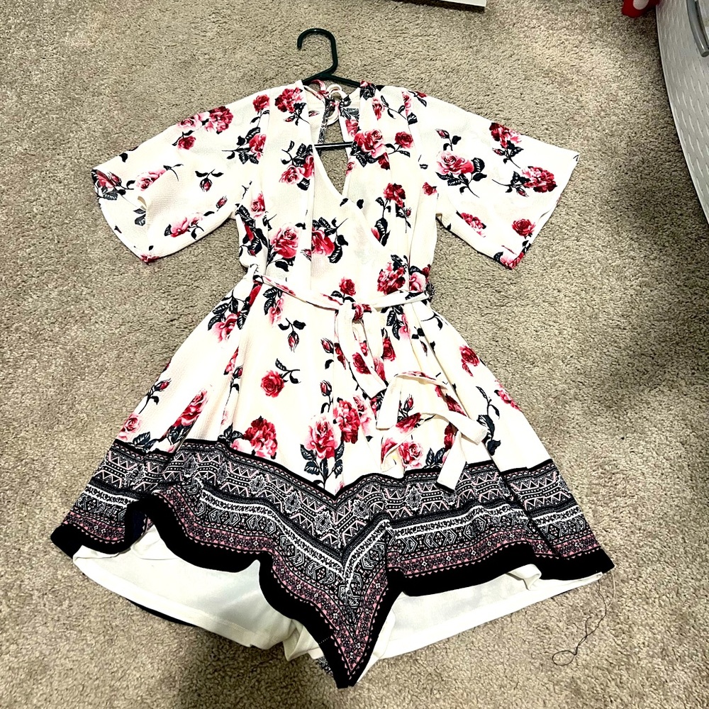 Floral Romper